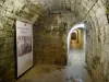 Forte di Douaumont - Interno del forte - Dietro le quinte della Battaglia