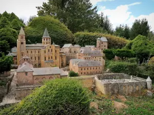 France Miniature - Miniature representing the village of Conques
