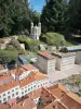 France Miniature - Lione in miniatura con Place Bellecour e Notre-Dame de Fourvière