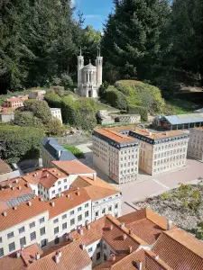 France Miniature - Miniature Lyon with Place Bellecour and Notre-Dame de Fourvière