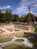 France Miniature - Park of the Palace of Versailles and the Eiffel Tower in miniature