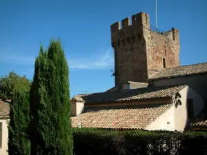 Fréjus - Riculphe tower of the former episcopal palace