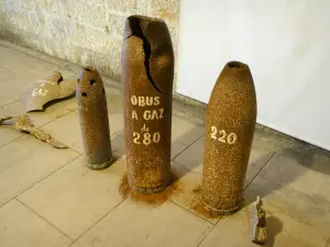 Fuerte de Douaumont - Cáscara de gas