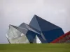 Futuroscope theme park - Kinemax (building with a futuristic architecture)