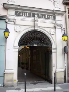 Galería Vivienne - Entrada a la Galerie Vivienne