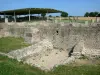 Gallo-Roman town of Jublains - Archaeological site: Gallo-Roman temple