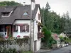 Gargilesse-Dampierre - Flower-decked house in the village