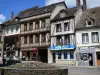 Gisors - Facades of half-timbered houses in the Rue de Vienne street