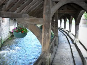 Gisors - Oude wassen in de rivier de Epte
