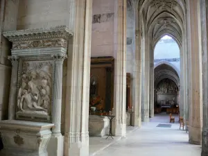 Gisors - Dentro de la iglesia de Saint-Gervais-et-Saint-Protais