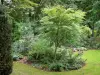 Grand Courtoiseau gardens - Garden of the Grand Courtoiseau manor house, in Triguères