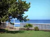 Grands Bois beach - View of the Indian Ocean