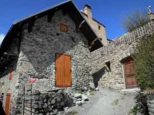 La Grave - Stone house of the village