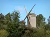 Gravelines - Moulin Lebriez (moulin à vent sur pivot)