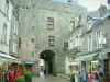 Guérande - Porte Saint-Michel (museum), huizen en winkels van de middeleeuwse