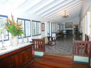 Habitation Clément - Intérieur de la maison créole