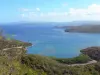 Halbinsel Caravelle - Naturreservat der Caravelle - Regionaler Naturpark der Martinique: Panoramablick von der Stätte des Leuchtturms der Caravelle aus