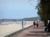 Hendaye - Walk along the beach