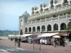 Hendaye - Former Casino Croisière of Neo-Moorish style, clothing store and restaurant terrace