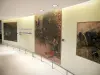 Herdenkingslocatie Hôtel des Invalides - Legermuseum - Hedendaagse Afdeling: De onderkant van het zakje, het fragment panorama gewijd aan de Slag van Champigny