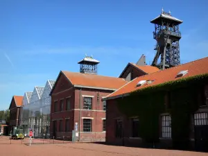 Historisches Zentrum des Bergbaus in Lewarde - Bergbaumuseum: Gebäude der ehemaligen Grube Delloye