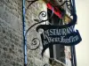 Honfleur - Forged iron shop sign