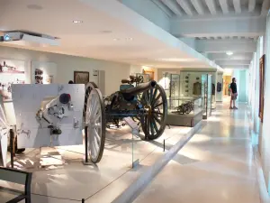 Hôtel des Invalides - Musée de l'Armée - Département contemporain : collection de canons