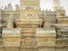 Ideale Palast des Postboten Cheval - Geschnitzte und gravierte Fassade
