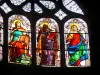 Iglesia Saint-Eustache - Dentro de la iglesia: vidrieras
