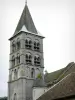 Iglesia de Vignory - Campanario de la iglesia románica de Saint-Etienne