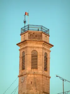 Île d'Oléron - Saint-Pierre-d'Oléron : clocher de l'église