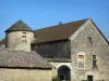 L'Isle Crémieu plateau - Fortified house of Saint-Baudille-de-la-Tour, named ferme des Dames (Women's farm)