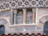 Issoire - Mosaics of the apse of the Romanesque abbey church of Saint-Austremoine