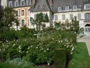 Jardines de Valloires - Abadía cisterciense de Valloire y jardín de rosas