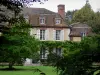 Jardinos del Grand Courtoiseau - Manoir du Grand Courtoiseau y el jardín, Trigueres
