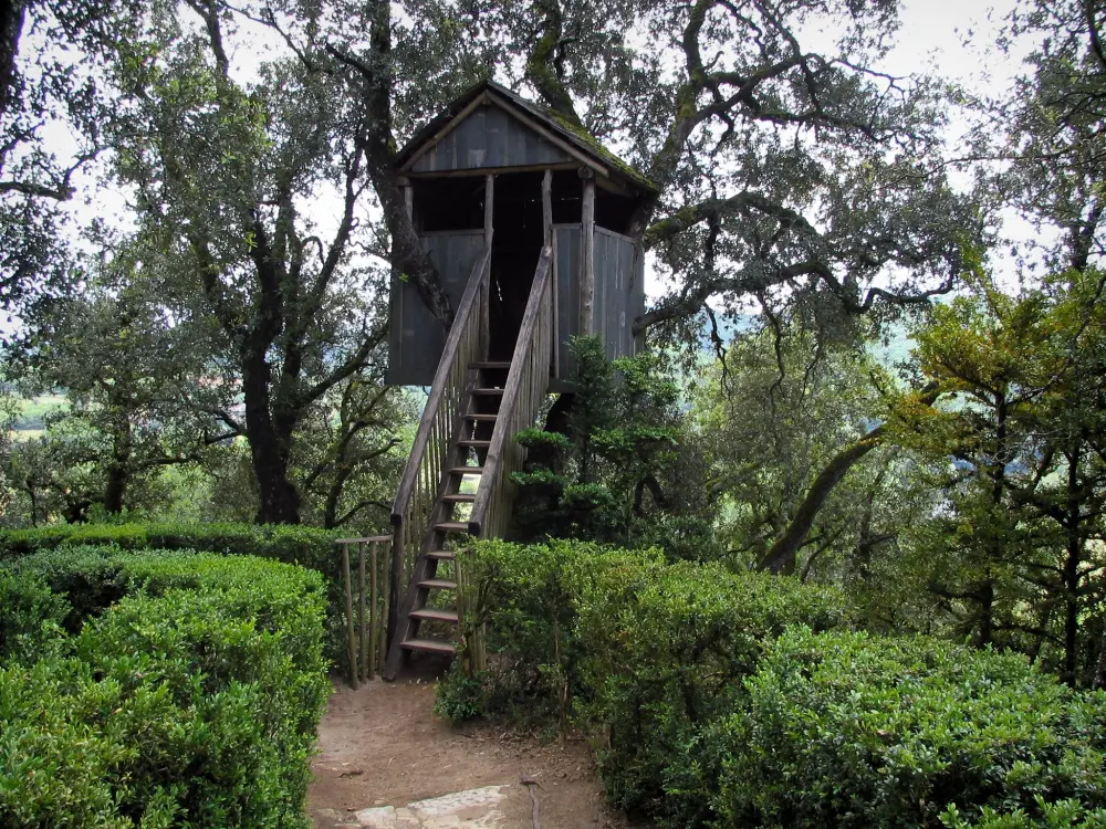 Les jardins de Marqueyssac - Jardins de Marqueyssac: Cabane dans un arbre