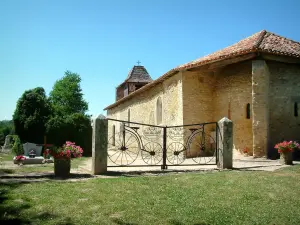 Kapel Notre-Dame-des-Cyclistes - Géou kleine kapel, heiligdom fietsers op Labastide-d'Armagnac