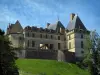 Kasteel van Biron - Castle, in de Perigord
