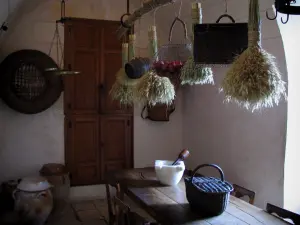 Kasteel van Chenonceau - Keuken van het kasteel: pantry