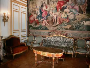 Kasteel van Fontainebleau - In het paleis van Fontainebleau: paus appartement (of platte Koningin Moeders)