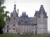 Kasteel van Montigny-le-Gannelon - Gevel van het kasteel in de Loire-vallei