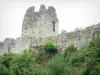 Kasteel van Ventadour - Ronde toren van het kasteel