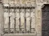 Kathedraal Notre-Dame de Paris - Beelden van de centrale portal