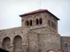 Kerk van Champdieu - Romaanse klokkentoren van de versterkte kerk