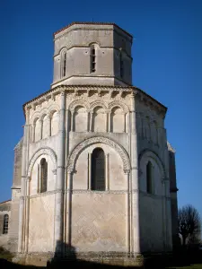 Kirche von Rétaud - Chor der romanischen Kirche, in der Saintonge