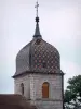 Klokketorens van de Comté - Comtois toren van de kerk van Arcon