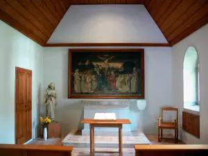 Kloster Grande Chartreuse - Correrie der Grande Chartreuse: in der Kapelle Saint-Sauveur