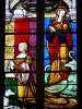 Königliches Kloster Brou - In der Kirche Brou im Spätgotik Stil: Buntglasfenster des Chors