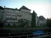 Lac Léman - Château (demeure) au bord du lac