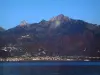 Lac Léman - Lac et montagnes de la rive suisse